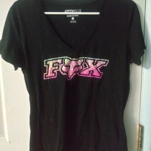 Fox Racing V Neck T-shirt